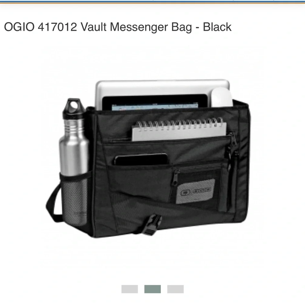 NWT Francis Ford Coppola Winery Ogio Vault 16” Laptop Messenger Bag NEW
